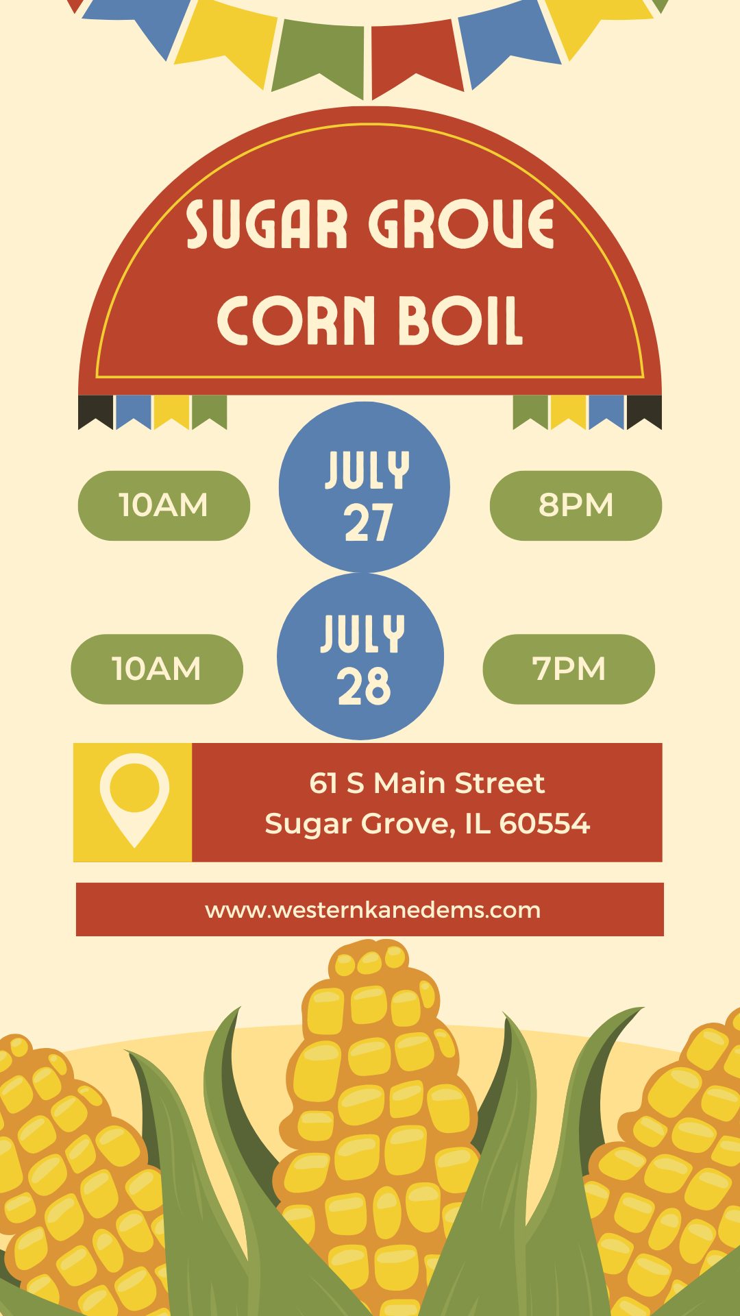 2024 sugar grove corn boil